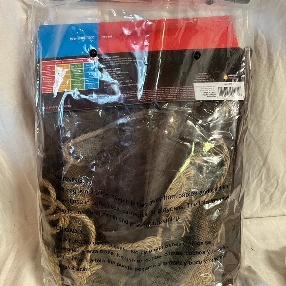 Ghost Face Scream 4 Burlap Scarecrow Halloween Costume Men's 2XL XXL (44-46) - Picture 2 of 2